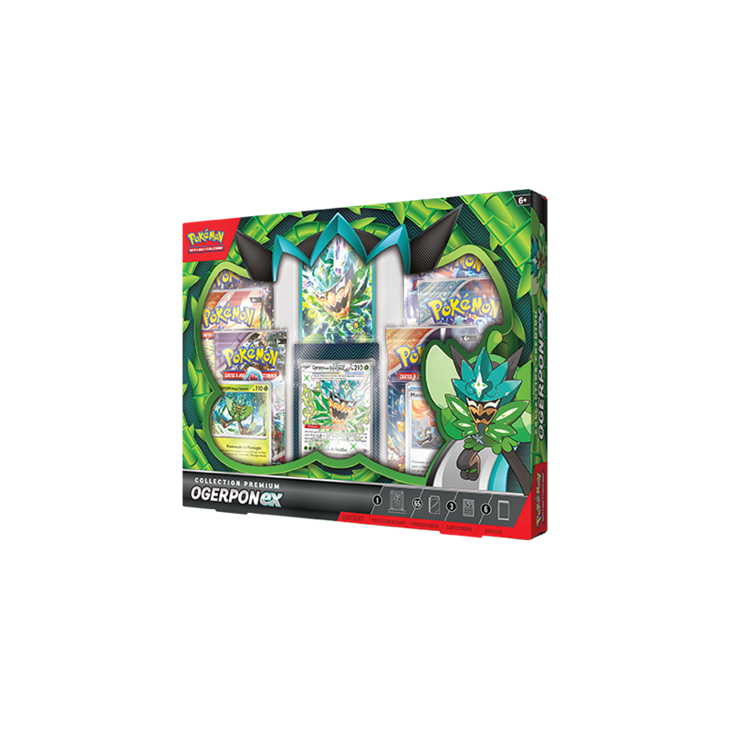 POKEMON : COFFRET PREMIUM OGERPON EX - TOFOPOLIS