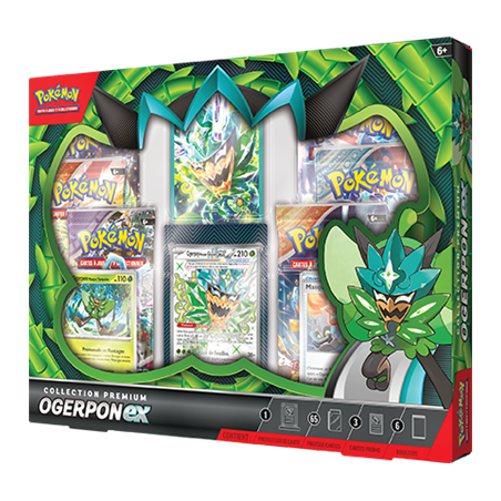 POKEMON : COFFRET PREMIUM OGERPON EX - TOFOPOLIS