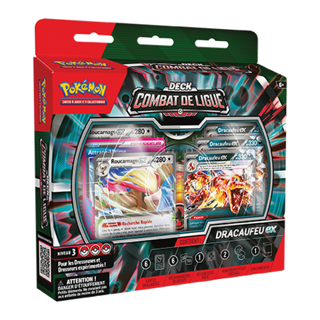 POKEMON : COFFRET COMBAT DE LIGUE DRACAUFEU - TOFOPOLIS