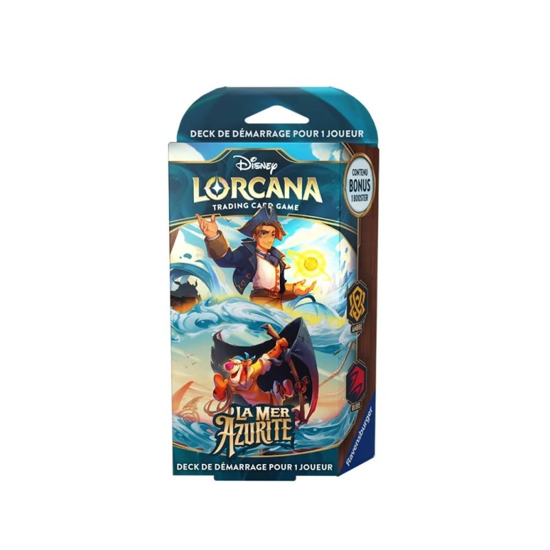 LORCANA  SET6  LA  MER AZURITE DECK JIM HAWKINS TIGROU - TOFOPOLIS