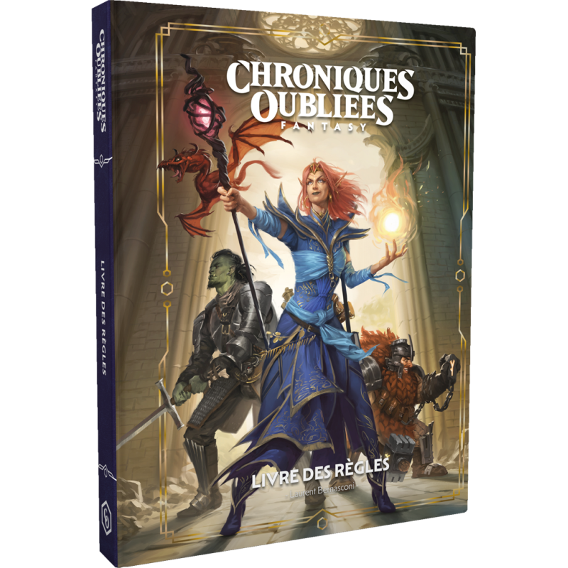 CHRONIQUES OUBLIEES 2 -LIVRE DE REGLES DELUXE (ALTERNATIF) - TOFOPOLIS