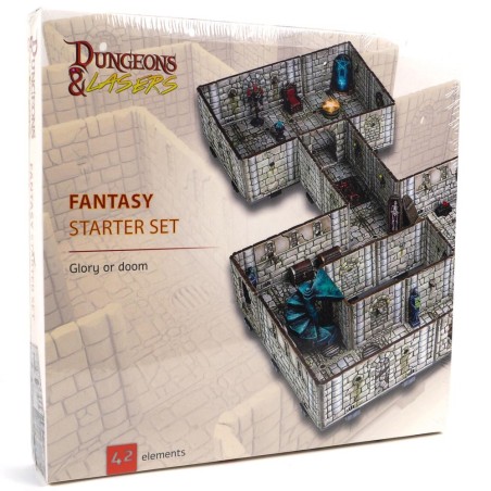 Dungeons & lasers : Fantasy Starter Set - TOFOPOLIS