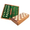 ECHECS MAGNETIQUE PLIABLE PALISSANDRE 25cm