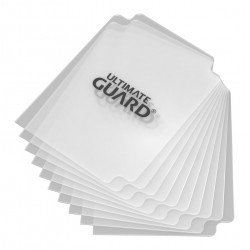 Ultimate Guard 10 intercalaires pour cartes Card Dividers taille standard Transparent