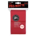 ULTRA PRO sleeves Matte  Standard (rouge) 66X91