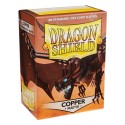 DRAGON SHIELD MATTE copper - 100 Sleeves