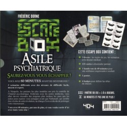 ESCAPE BOX : ASILE PSYCHIATRIQUE