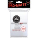 ULTRA PRO sleeves Matte  Standard (blanche) 66X91