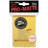 ULTRA PRO 50 sleeves Matte  Standard (jaune) 66X91