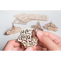 UGEARS : U-Fidget - Bateaux