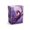 Dragon Shield MATTE - Clear Purple - 100 Sleeves