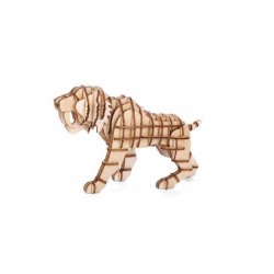 PUZZLE 3D TIGER DENTS DE SABRE