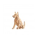 3D WOODEN PUZZLE CHIEN ASSIS