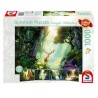 PUZZLE 1000 pcs CHEVREUILS DANS LA FORET