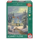 PUZZLE 1000 pcs VEILLÉE DE NOËL