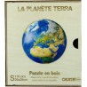 Planète Terra Puzzle en bois CREATIF PUZZLE