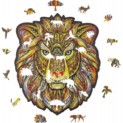 Lion Majestueux Puzzle en bois CREATIF PUZZLE