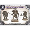 FIGURINES : 3 HUMAINS BARBARES