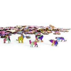 RAINBOW WOODEN PUZZLE TIGRE