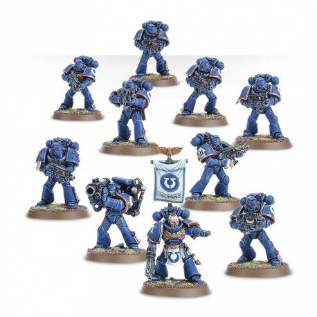 WARHAMMER 40K - SPACE MARINES TACTICAL SQUAD