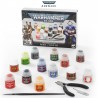 WARHAMMER 40K - PAINTS + TOOLS SET