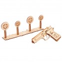 Mécanisme 3D en bois - Gun M1 - 65 pcs