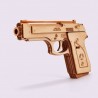 Mécanisme 3D en bois - Gun M1 - 65 pcs