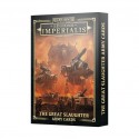 THE HORUS HERESY :THE GREAT SLAUGHTER ARMY CARDS