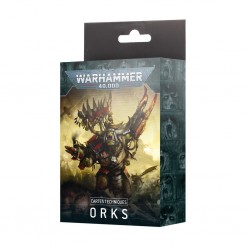 WARHAMMER 40K :CARTES TECHNIQUES: ORKS (FRANCAIS)